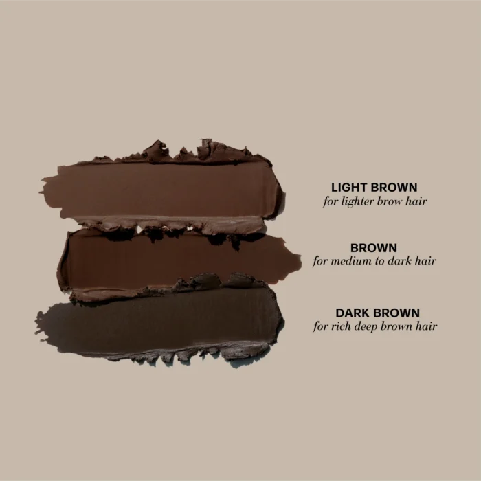 Farget øyenbrynsalve - Dark Brown Powder Pomade 5 g - Bilde 2